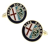 Alfa Romeo Cuff links Alfa Romeo Accessory Gift Boxed(wedding cufflinks,jewelry for men,gift for groom)