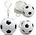 Soccer Fan Beanie with Soccer Shaped Rain Poncho Ball ✮ All Weather Bundle ✮ All Clubs Available ✮ One Size Fits All