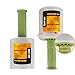 HURRICANE Stretch Wrap Film with Plastic Handle, 2 Pack Mini Clear Stretch Wrap Film Roll, 80-Gauge 5 Inch 1000 Ft, Clear Shrink Wrap Roll Stretch Plastic Wrap Roll, for Packing, Moving, Storage