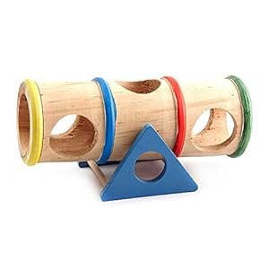 1PC Hamster Altalena Colorata di Legno Cilindro Hamster Tubi Altalena Giocattolo Piccoli Animali Parco Giochi Divertirsi… Marca: Asien 1PC Hamster Altalena Colorata di Legno Cilindro Hamster Tubi Altalena Giocattolo Piccoli Animali Parco Giochi Divertirsi…