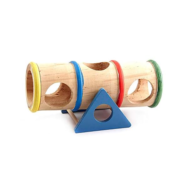 1PC Hamster Altalena Colorata di Legno Cilindro Hamster Tubi Altalena Giocattolo Piccoli Animali Parco Giochi Divertirsi… Marca: Asien 1PC Hamster Altalena Colorata di Legno Cilindro Hamster Tubi Altalena Giocattolo Piccoli Animali Parco Giochi Divertirsi…