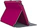 Speck Products StyleFolio Case and Stand for iPad mini 4, Fuchsia/Nickel Grey (71805-B920)