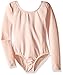 Capezio girls Team Basic Long Sleeve athletic leotards, Ballet Pink, 8 10 US