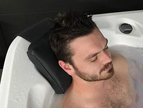 (Pack of 4) Spa Pillows (Charcoal Color) Hot Tub Weighted Headrest