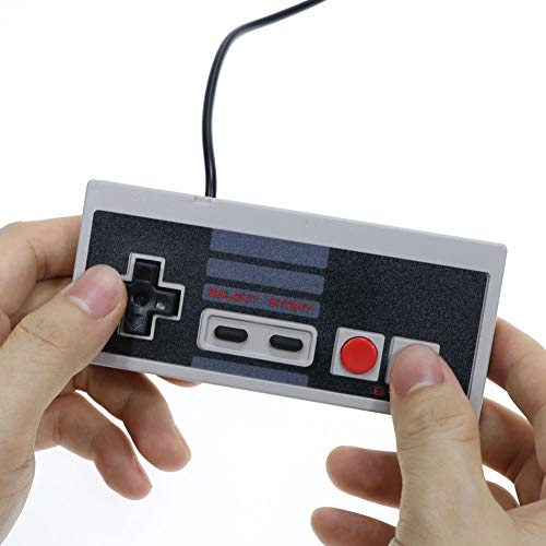 C-Zone 2 packs classic gamepad , Game controller / Console with 1.8m / 6ft Extension Cable Extend Link for Mini NES Classic Edition - Thumbnail 2