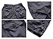 EKLENTSON Men's Capri Shorts Below Knee Shorts Loose Fit Army Outdoor Camping Summer Shorts Purplish Gray