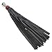 Strict Leather Premium Leather Ball Handle Flogger, Black