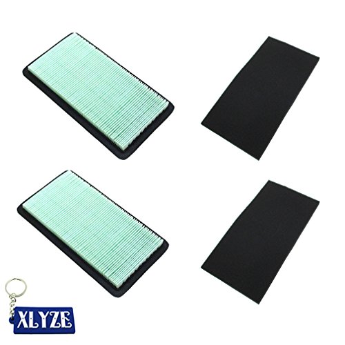 XLYZE 2X Air Filter with Foam Pre Filter for Honda GCV520U GCV530 GCV530R GCV530U GXV530 GXV530R GXV530U Engines