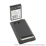 YN4LÂ® 3500mAh extended battery for HTC EVO 4G + Black cover