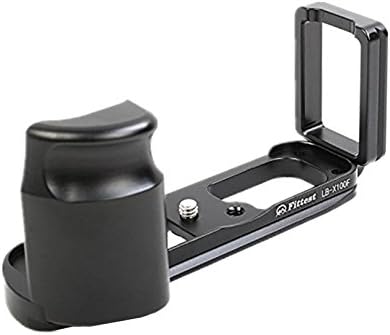 GHYC FITTEST L Bracket Vertical Shoot Quick Release QR L Plate Holder for FUJIFILM X100F Camera Arca Swiss RRS Compatible