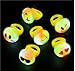 Flashing LED Light Up Toys, Emoji Rings, 24 –Pack, 2 Dozens