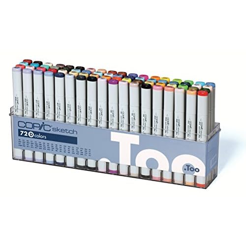 Copic Sketch Marker Set D Oval Barrel Tiendamiacom
