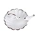 NIKKY HOME Shabby Chic Decorative Jewelry Bowl with Birds, White