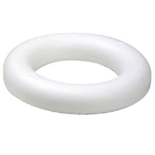 Styropor Polystyrene Half Ring Smithers Oasis Pack 2 (30cm)
