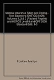 Image de 1-3: Medical Insurance Billing and Coding - Text, Saunders 2006 ICD-9-CM, Volumes 1, 2 & 3 (Revised Reprint) and HCPCS Level II and CPT 2006 Standard