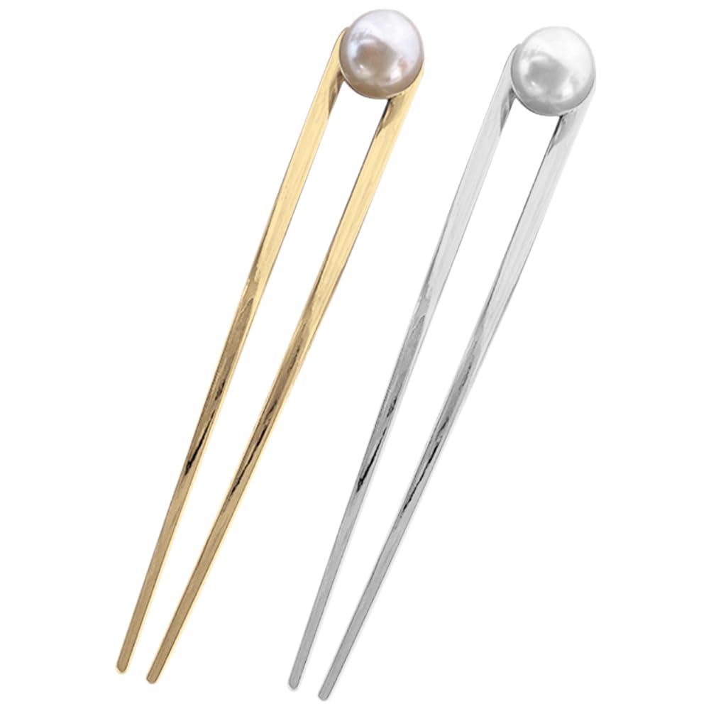 PLAFOPE 2Pcs Chinese Hair Sticks for Buns Vintage Hair Forks for Women Cute Accessories for Girls for Parties and Updos Sturdy and Elegant Design