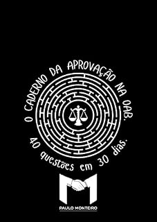 Livro O Caderno da Aprovação na OAB: 40 Questões na OAB em 30 dias