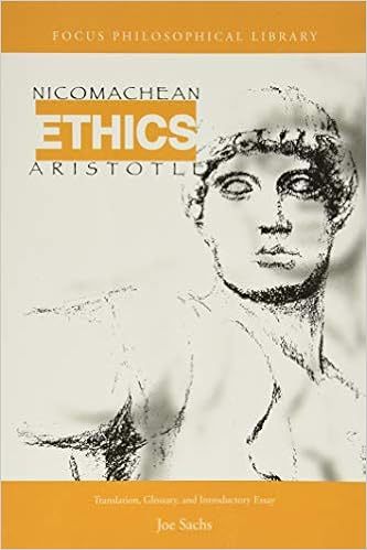 Nicomachean Ethics Aristotle Sachs Joe 9781585100354 Ethics Amazon Canada