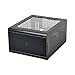  Lian Li Horizontal/Vertical Placement Mini – ITX Case Black Acrylic Window PC – q38wx Japanese authorized agent product 