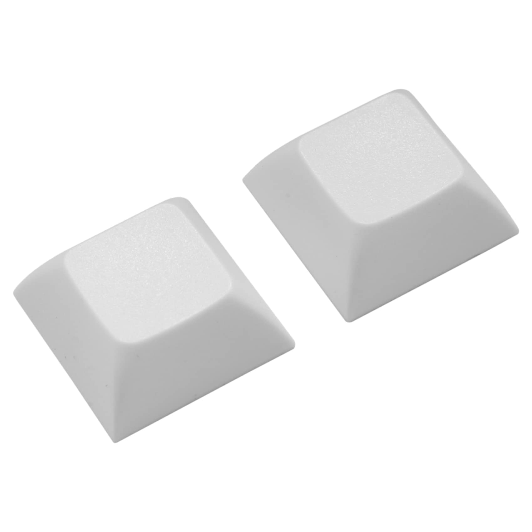Bruafsir 37 PCS PBT Keycap DSA 1U Keycaps for Cherry MX Custom Keycap Set for Gaming Mechanical Keyboard Keybord,White