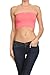 Vialumi Women's Juniors Strapless Seamless Tube Top Bandeau One Size