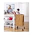 Guidecraft Heartwood Kitchen Helper Stool - Solid Oak: Premium Solid Wood, Adjustable Height, Foldable Cooking Step Stool Tower for Little Kids - Toddler Learning Furniture - Limited Edition
