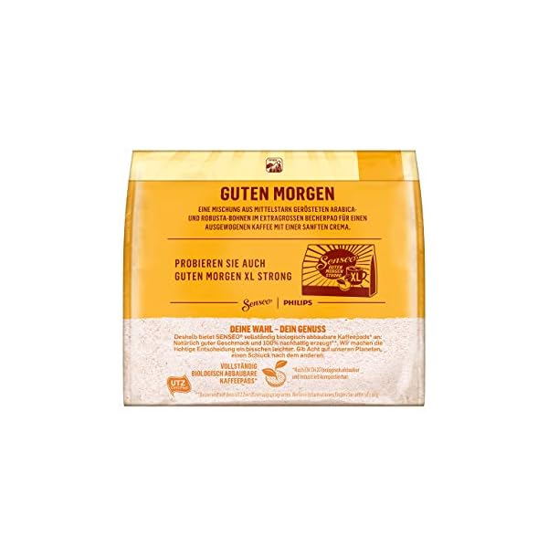 Senseo ® Pads Guten Morgen XL - Kaffee RA-zertifiziert - 5 Packungen x 10 Becherpads – Bild 5