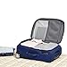 Amazon Basics Expandable Softside Carry-On Luggage Suitcase With TSA Lock And Wheels - 24 Inch(Including height of wheel and handle), Blue