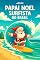 Livro Papai Noel Surfista para Colorir: O bom velhinho trocou o trenó pela prancha!