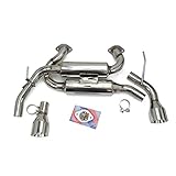 Rev9(CB-1004) FlowMAXXl Axle-Back Exhaust System, Stainless Steel, 60mm Pipe, compatible with Infiniti Q50 2014-19 All Models