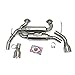 Rev9(CB-1004) FlowMAXXl Axle-Back Exhaust System, Stainless Steel, 60mm Pipe, compatible with Infiniti Q50 2014-19 All Models