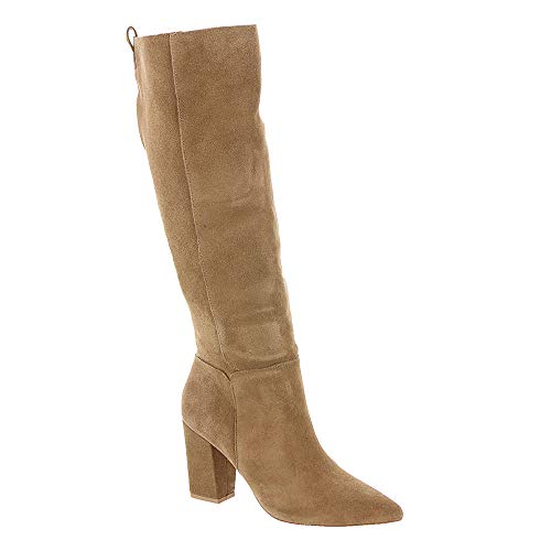 Steve-Madden-Womens-Raddle-Leather-Pointed-Toe-Knee-High-Fashion-Boots