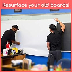 Peel and Stick White Board, Huge 4x8 Ft, 48"x