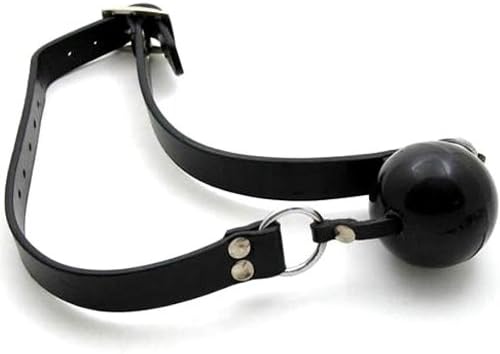 Amazon.de: Ball Gag Bondage Knebel #7054, Gag-Ball schwarz, Ø 4, 50cm