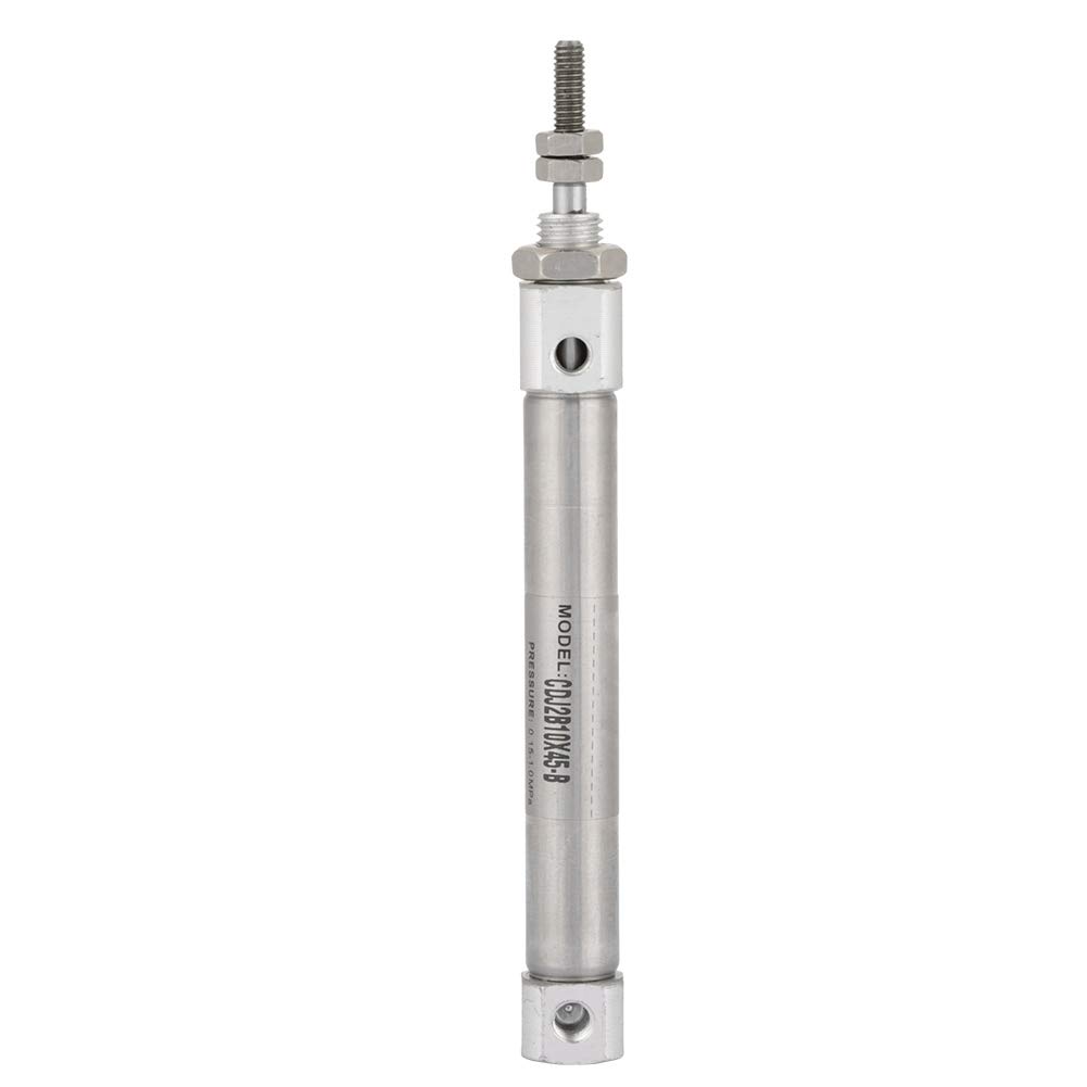 Pneumatic Air Cylinder CDJ2B10-45B 10mm Diameter 45mm Stroke Double-Acting Stainless Steel Air 2 Hydraulic Cylinder