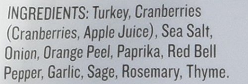 Epic Jerky Bites, 100% Natural, Turkey, Cranberry, Sage, 2.5 ounce, 4 Count