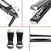BERTA Professional Salon Flat Iron, Negative Ions Ceramic Hair Straightener,360° Swovel Cord 3D Floating Plate,LCD Digital Controls Temperature Control,Silver