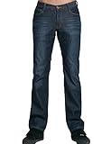 SSLR Men's Straight Fit Fleece Thermal Jeans