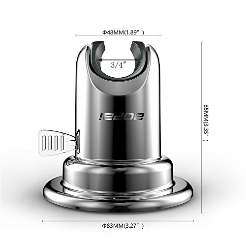 BOPai Vacuum Suction Cup with Swivel Adjustable Shower Head Holder