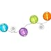 Bright Tunes Indoor/Outdoor LED Decorative Nylon Lanterns String Lights with Bluetooth Speakers