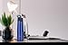 TOPOKO AUTOFLIP Straw Lid Water Bottle Stainless Steel Double Wall Vacuum Insulated Sweat Proof Leak Proof Beverage Taking Aid with Carrying Handle-25 OZ-Blue