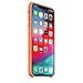 MmtCase iPhone XR Case (6.1 inch), Soft Liquid Silicone Shock-Absorption Case with Soft Microfiber Cloth Lining Cushion - 6.1inch (Papaya)