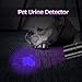 VICOUP Black Light UV Flashlight, 12 LED Blacklight Flashlights with 6 AAA Batteries, Mini Pets Urine and Stains Detector for Dogs, Bed Bug Detector(2 Pack)