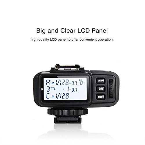 Godox-X1T-S-24G-TTL-Wireless-Flash-Trigger-Transmitter-for-Sony-DSLR-Cameras-with-MI-Shoe-eg-A77II-A7RII-A7R-A58-A99-ILCE6000L-With-Pergear-Cleaning-Kit