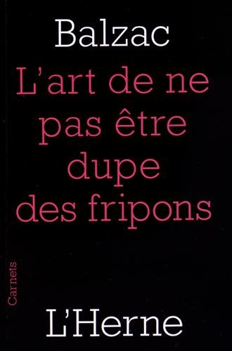 L' art de ne pas être dupe des fripons