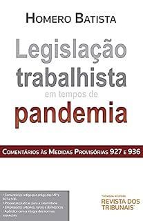 Livro Legislação trabalhista em tempos de pandemia