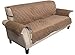 INNX Slipcovers Made of Quilted Microfiber Suede for Pets, Canine Chair Loveseat Sofa/Couch Covers for Dogs, Cats (Sofa/Couch, 69