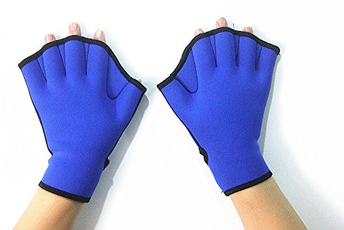 image for Harryshell(TM Water Resistance Fins Hand Glove Training Fingerless Web