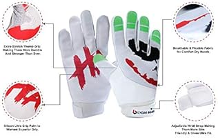 battle football gloves joker
