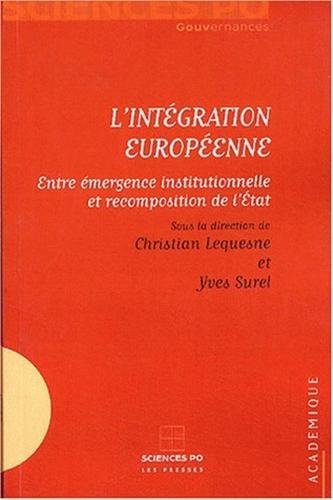 L' intégration européenne
